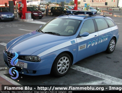 Alfa Romeo 156 Sportwagon II serie  
Polizia di Stato
Polizia Stradale in servizio sulla A7 Milano Serravalle - Milano Tangenziali
Polizia F0242
Parole chiave: Polizia_Autostradale Milano_Serravalle Alfa_Romeo 156_Sportwagon II_serie PoliziaF0242