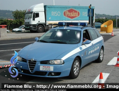 Alfa Romeo 156 Sportwagon II serie
PS Autostradale
Autostrada Serenissima Brescia - Padova
Polizia F3520

Parole chiave: Alfa_Romeo 156_Sportwagon_IIserie PS Autostradale Autostrada_Serenissima_Brescia_Padova PoliziaF3520