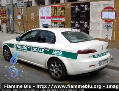 Alfa Romeo 159 JTDm
Polizia Locale Milano
nuovo logo "Pronto intervento 02.0208"
3512 - DG 407 ZS
Parole chiave: Alfa_Romeo 159 PL Milano Lombardia DG407ZS 3512