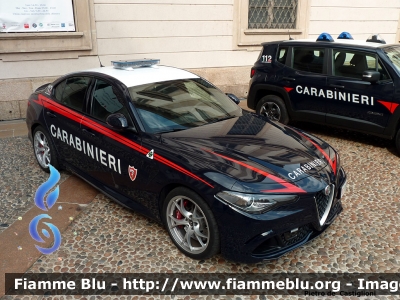 Alfa Romeo Nuova Giulia Quadrifoglio
Carabinieri
Nucleo Operativo e RadioMobile di Milano
CC DK 555

130° anniversario
Associazione Nazionale Carabinieri
Parole chiave: Alfa-Romeo Nuova_Giulia_Quadrifoglio CCDK555 130_ANC