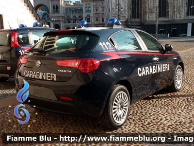 Alfa-Romeo Nuova Giulietta restyle
Carabinieri
III Battaglione Lombardia
Compagnia di Intervento Operativo
non targata

130° anniversario
Associazione Nazionale Carabinieri
Parole chiave: Alfa-Romeo Nuova_Giulietta_restyle 130_ANC