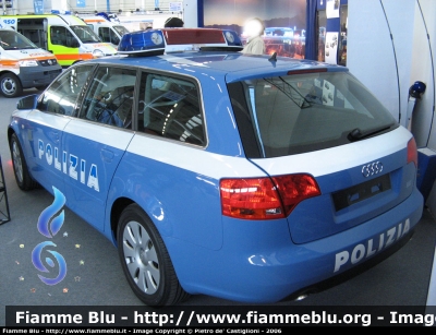 Audi A4 Avant IV serie
Polizia Stradale
Prototipo esposto allo stand “Sirena” al Reas 2006

Parole chiave: Polizia_Stradale prototipo stand OVT Reas_2006 Audi A4_Avant_IV_serie