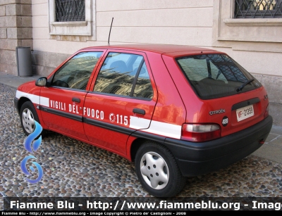 Citroen Saxo II serie
Vigili del Fuoco
VF 21359
Comando Provinciale di Milano

Parole chiave: Citroen_Saxo II_serie Milano VF21359