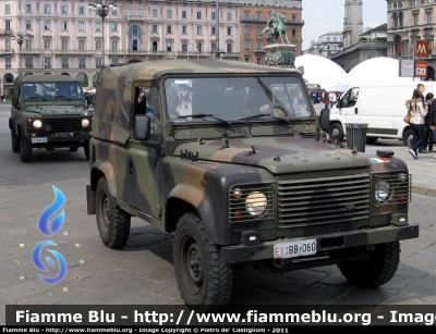 Land Rover Defender AR90 
Esercito Italiano
EI BB 060
Parole chiave: Esercito_Italiano EIBB060 fuoristrada Land_Rover Defender AR90 livrea_mimetica