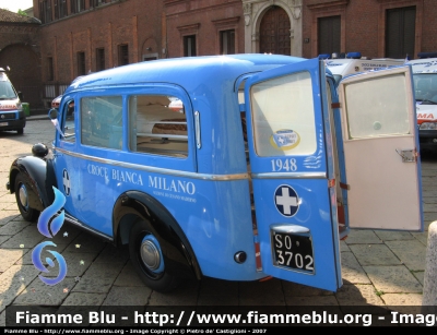 FIAT 1100 BL
Croce Bianca Milano
Sezione di Cesano
Autoparco storico
Festa dei 100 anni
Anno di costruzione: 1948
SO 3702

Parole chiave: mezzi_storici Festa_100_anni Croce_Bianca_Milano autoparco_storico FIAT_1100_BL Cesano SO3702