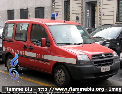 Fiat Doblò I serie
Vigili del Fuoco
Comando Provinciale di Milano
Via Messina
Servizio Telecomunicazioni
VF 22139

Parole chiave: Fiat Doblò_Iserie Vigili_del_Fuoco Comando_Provinciale Milano VF22139 Servizio_Telecomunicazioni