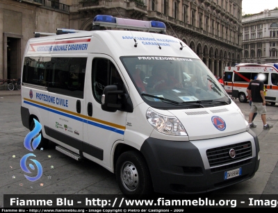 Fiat Ducato X250
Associazione Nazionale Carabinieri
Protezione Civile
Sezione di S. Benedetto Po (MN)
DW 696 WK
Parole chiave: Fiat Ducato_X250