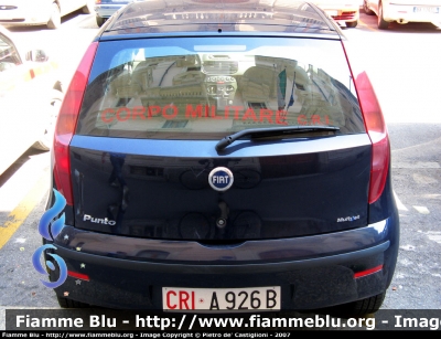 Fiat Punto III serie
Croce Rossa Militare
CRI A926B

Parole chiave: Fiat Punto III_serie CRI A926B