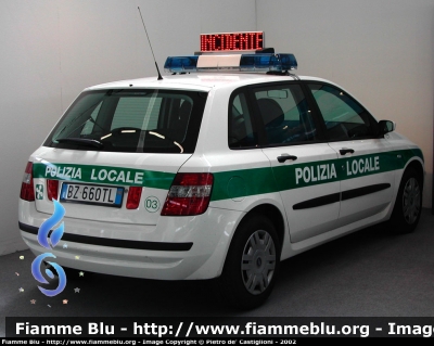 Fiat Stilo I serie
Polizia Locale
Cinisello Balsamo (MI)
In esposizione al Reas 2002
BZ 660 TL

Parole chiave: Fiat Stilo_Iserie Reas_2002