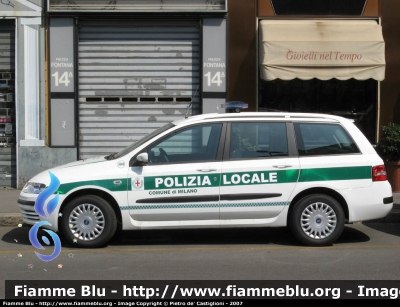 Fiat Stilo Multiwagon III serie
Polizia Locale 
Comune di Milano
3669 – DF 457 VL

Parole chiave: Fiat_Stilo_MW_III_serie Polizia_Locale Milano 3669 DF457VL La_Sonora