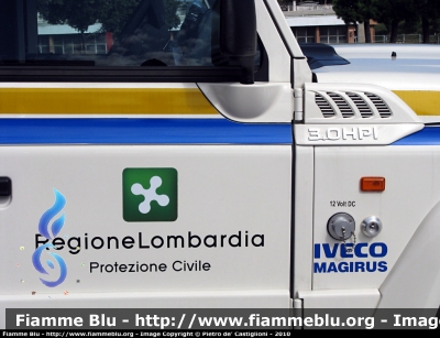 Iveco Massif SW 3P
Protezione Civile Regione Lombardia
Colonna Mobile Regionale
particolare scritte
Parole chiave: Iveco Massif_SW_3P passo_corto Protezione_Civile Regione_Lombardia PC Colonna_Mobile_Regionale Settimana_Protezione_Civile_Milano_2010