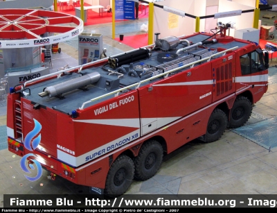 Iveco Magirus SuperDragon X8 I serie - Iveco Magirus SuperDragon X8 I serie  - Foto Album Fiamme Blu