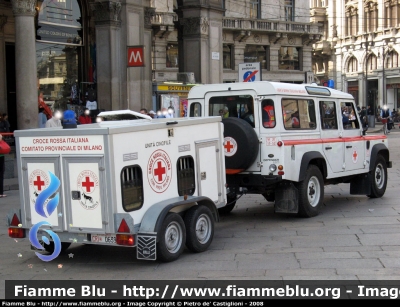 Land Rover Defender 110 SW
Croce Rossa Italiana
Comitato provinciale di Milano
CRI A2923
Rimorchio Unità cinofile CRI 0639

Parole chiave: Land Rover Defender_110_SW Milano CRIA2923 Rimorchio_CRI0639 Unità_cinofile cinofili, 