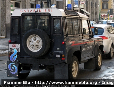 Land Rover Defender 90 SW
Carabinieri
III Battaglione "Lombardia"
CC AE 190

Parole chiave: CCAE190 III_Battaglione_Lombardia Land_Rover Defender_90_SW protetto griglie_protettive