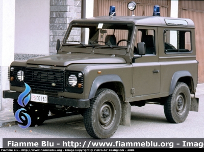 Land Rover Defender 90 SW
Corpo Forestale dello Stato
CFS 001 AD

Parole chiave: Land_Rover_Defender_90_SW Corpo_Forestale CFS001AD