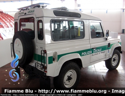 Land Rover Defender 90 SW
Polizia Locale – Provincia di Brescia
ZA 335XZ

Parole chiave: Land-Rover Defender_90_SW Reas_2007