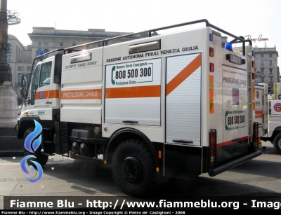 Mercedes-Benz Unimog U400
Gruppo Comunale Protezione Civile
Ronchi dei Legionari (GO)

Parole chiave: Mercedes-Benz Unimog_U400