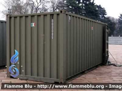 Sicom - container 20'
Esercito Italiano
6° Reggimento Trasporti - Budrio (BO)
Parole chiave: Sicom