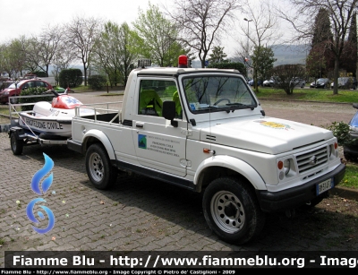 Suzuki Samurai
Comunità Montana del Sebino Bresciano
Gruppo comunale di Monte Isola (BS)
BM 314 FJ

Parole chiave: lombardia (BS) Protezione_civile Suzuki Samurai pick_up AIB antincendio_boschivo Monte_Isola Montisola motoscooter moto_acqua BM314FJ