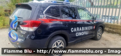 Subaru Forester e-Boxer
Carabinieri
Nucleo Cinofili
CC EL 220
