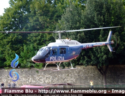 Agusta Bell AB 206
Polizia di Stato
Servizio Aereo
PS-40

Parole chiave: Servizio_Aereo Elicotteri Agusta-Bell_206 Poli_40 elicottero