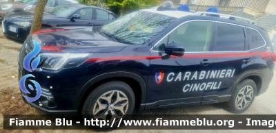 Subaru Forester e-Boxer
Carabinieri
Nucleo Cinofili
CC EL 220
