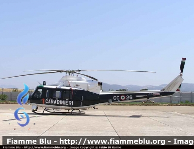 Augusta Bell AB 412
Carabinieri
Fiamma 26
Parole chiave: AB412 Fiamma_26 Elicottero