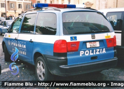 Seat Alhambra II serie
Polizia di Stato
Polizia Stradale in servizio sull'Autostrada A22 Modena - Brennero
POLIZIA B4941
Parole chiave: Seat Alhambra_IIserie POLIZIAB4941