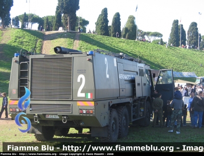 Iveco Magirus Dragon X6 TA I serie
Aeronautica Militare Italiana
Comando Aeroporto Pratica di Mare (Rm)
AM CC 671

Parole chiave: Iveco-Magirus Dragon_X6_TA_Iserie AMCC671 Festa_delle_Forze_Armate_2008