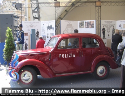 Fiat 1100 E
Polizia di Stato
POLIZIA 14184
Parole chiave: Fiat 1100_E Polizia14184 Festa_della_Polizia_2006