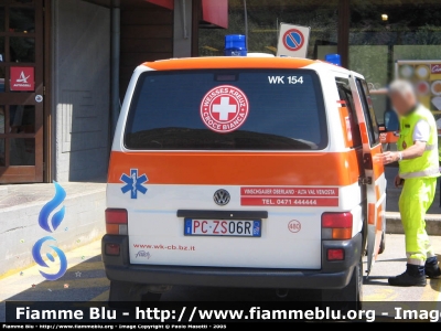 Volkswagen Transporter T4
Croce Bianca Alta Val Venosta
Weisses Kreuz Vinshagauer Oberland
WK 154
PC ZS 06R
Parole chiave: Volkswagen Transporter_T4 118_Bolzano Ambulanza CB_Bolzano PCZS06R