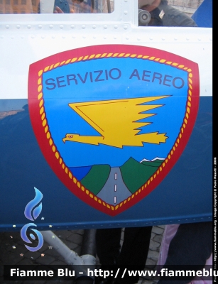 Stemma Servizio Aereo su Agusta-Bell AB 212
Polizia di Stato
Servizio Aereo
Parole chiave: Agusta-Bell AB212 Elicottero Festa_della_Polizia_2006