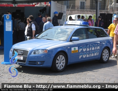 Audi A4 Avant IV Serie
Polizia di Stato
Polizia Stradale in Servizio sulla A22 Autostrada del Brennero S.p.A.
POLIZIA F4686
Parole chiave: Audi A4 Avant_IVSerie PoliziaF4686 Festa_della_Polizia_2007