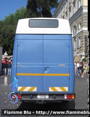 Iveco 79-14 Zeta II Serie
Polizia di Stato
Gruppo Sportivo Fiamme Oro
Versione Finestrata sulla Parte Alta
POLIZIA 77798
Parole chiave: Iveco 79-14 Zeta_IISerie Polizia77798 Festa_della_Polizia_2007