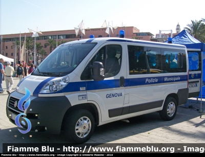 Fiat Ducato X250
A12 - Polizia Municipale Genova
POLIZIA LOCALE YA 304 AC
Parole chiave: Fiat Ducato_X250 PM_Genova PoliziaLocaleYA304AC