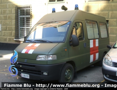 Fiat Ducato II serie
Esercito Italiano
Sanità Militare
EI BD 931
Parole chiave: Fiat Ducato_IIserie Ambulanza EIBD931