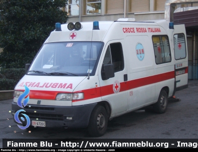 Fiat Ducato II serie
Croce Rossa Italiana
Comitato Locale di San Frediano a Settimo
Utilizzato per il servizio interno degli Ospedali di Pisa
CRI A720C
Parole chiave: Fiat Ducato_IIserie 118_Pisa Ambulanza CRIA720C