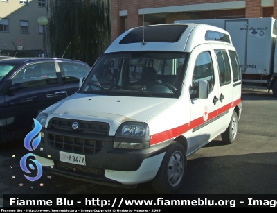 Fiat Doblò I serie
Croce Rossa Italiana
Comitato Locale di San Frediano a Settimo
CRI A947A
Parole chiave: Fiat Doblò_Iserie 118_Pisa Servizi_Sociali CRIA947A