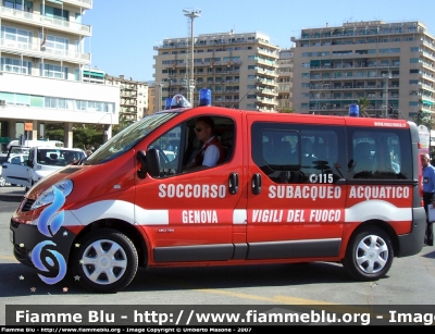 Renault Trafic III serie
Vigili del Fuoco
Soccorso Subacqueo Acquatico
Comando di Genova
Parole chiave: Renault Trafic_IIIserie VF24552