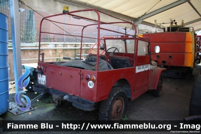 Fiat Campagnola I serie
Vigili del Fuoco
Comando Provinciale di Roma
Fuoristrada storico
In attesa di restauro 
presso le Officine di Capannelle
VF 9916
Parole chiave: Fiat Campagnola_Iserie VF9916