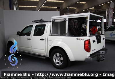 Nissan Navara II Serie
Automezzo con Modulo Antincendio
Prototipo Allestito Carrozziera Scelza
Parole chiave: Nissan Navara_IISerie Prototipo Carrozzeria Scelza_REAS 2009