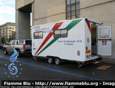 Centro Trasfusionale Mobile
Marina Militare Italiana
Centro Trasfusionale M.M. La Spezia
Servizio Trasfusionale Militare
RIMORCHIO MM BC 072
Parole chiave: Centro_Trasfusionale_Mobile_Marina_Militare_festa_forze_armate