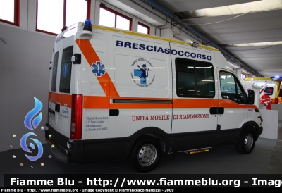 Iveco Daily III Serie
Pubblica Assistenza Volontaria BresciaSoccorso
Unità Mobile di Rianimazione Allestita Bollanti
Parole chiave: Iveco Daily_IIISerie Brescia Soccorso Ambulanza Allestitore Bonfanti REAS_2009