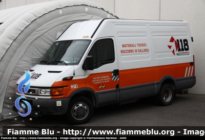 Iveco Daily III Serie
118 Regione Emilia-Romagna
Gestione Emergenza Cantieri Alta Velocità e Variante di Valico
Trasporto Materiali Tecnici e Soccorso in Galleria
Automezzo "BO2216"
Parole chiave: Iveco Daily_IIISerie 118 Emilia-Romagna Cantieri Alta Velocità_REAS 2009