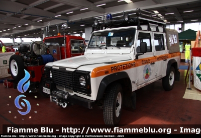 Land Rover Defender 110
Protezione Civile 
Corpo Volontari Agroforestale Villa Carcina BS
Automezzo Antincendio Boschivo
Parole chiave: Lombardia (BS) Land-Rover Defender 110_PC Villa Carcina_REAS 2009