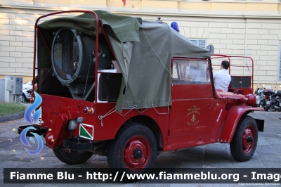 Fiat Campagnola I serie
Vigili del Fuoco
Comando Provinciale di Firenze
Automezzo con fotoelettrica storico
VF 9315
Parole chiave: Fiat Campagnola_Iserie VF9315