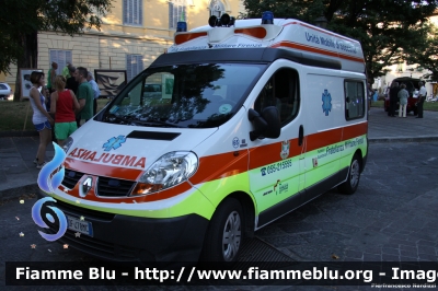 Renault Trafic III serie
Pubblica Assistenza Fratellanza Militare Firenze
Allestita Maf
Parole chiave: Renault Trafic_IIIserie Ambulanza