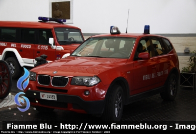 Bmw X3 I serie
Vigili del Fuoco
Comando Provinciale di Roma
VF 24183
Parole chiave: Bmw X3_Iserie VF24183