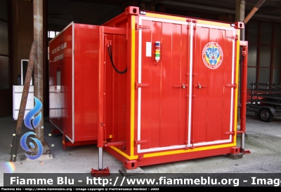 Container Scarrabile Laboratorio Mobile NBCR
Vigili del Fuoco
Comando Provinciale di Milano
Nucleo NBCR
