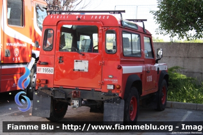 Land Rover Defender 90 
Vigili del Fuoco
fotografato presso l'officina Iveco Luigi Ferrari
VF 19560 
Parole chiave: Land-Rover Defender_90 VF19560